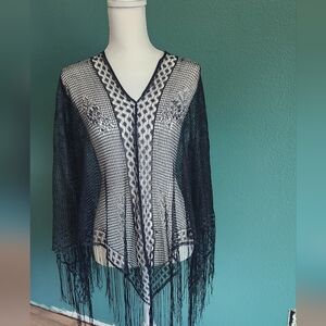 Boho shawl/swimsuit cover